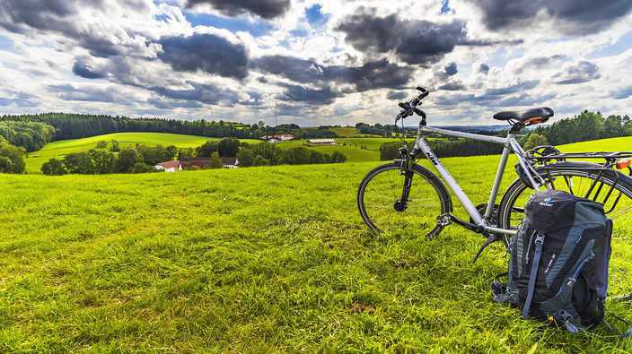 Velo paysage itineraire